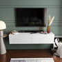 Hanah Home Soporte de TV Escandinavo Blanco